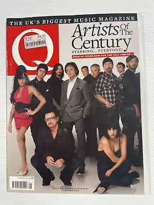 Q Magazine Artist Of The Century January 2010 The UK'S Biggest Music Magazine • $20