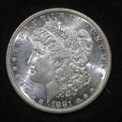 1881-s Morgan Silver Dollar - **knockout Gem Bu!** - **fresh From Bank Roll!** • $37