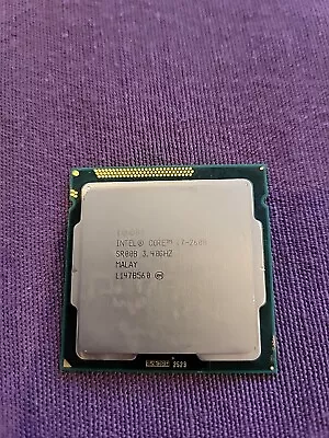 Intel I7 2600 SR00B 3.40GHz 8MB Quad Core CPU Processor LGA 1155 SR00B • £10