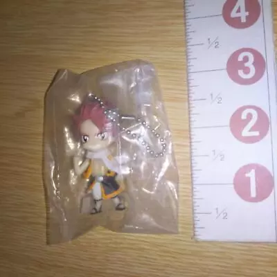 A72324 Fairy Tail Small Figure Mascot Swing Keychain Natsu Dragneel • £12.53