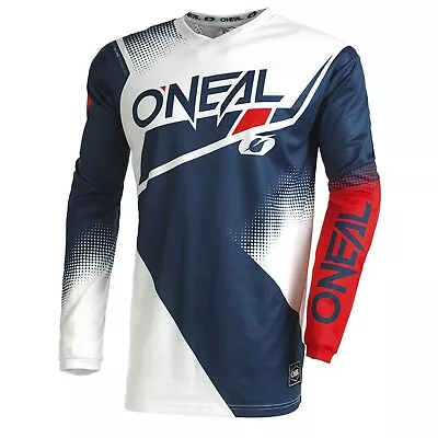 O'Neal Racing Element Off-Road MX Jersey Racewear Blue/White/Red 2XL CLOSEOUT • $20.99