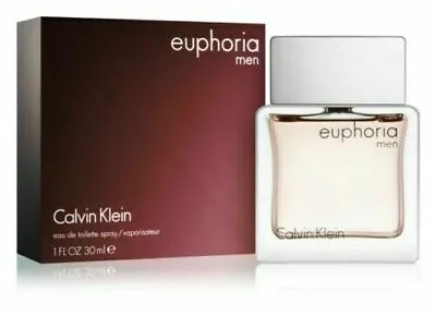 £13.99 • Buy Calvin Klein Euphoria Eau De Toilette Edt 30ml Spray Mens For Him - New Sealed