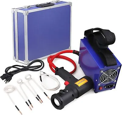 Magnetic Induction Heater 1500W 110V Automotive Flameless Heating Tool W/ 4 Coil • $299.99