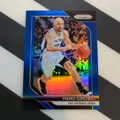 2018-19 Panini Prizm Prizms Silver #281 Manu Ginobili San Antonio Spurs • $3.99