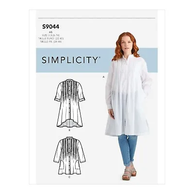 SIMPLICITY Sewing Pattern 9044 Misses Women Plus Ladies TunicShirtBlouse 6-14 • £13.49