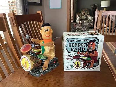 Alps Fred Flintstone’s Bedrock Band/Battery Operated/Working • $395