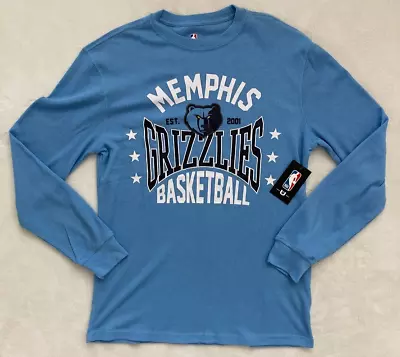 NWT NBA Memphis Grizzlies Basketball Blue Sweatshirt - Unisex Medium • $34.99