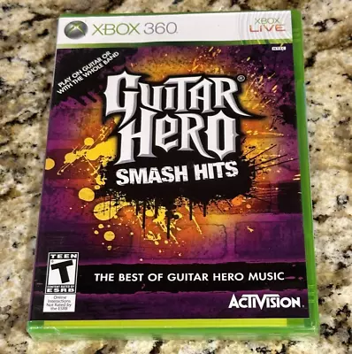 Guitar Hero Smash Hits Xbox 360 (BRAND NEW FACTORY SEALED) • $57.99