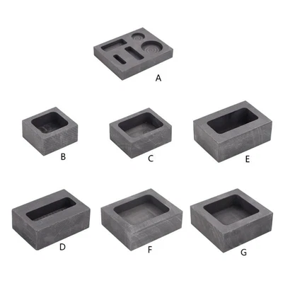 £8.48 • Buy Graphite Ingot Mold Melting Casting Mould For Copper Gold Silver Metal Refining