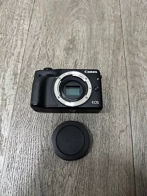 Canon EOS M3 Black Body Only Compact Camera - For Parts *Not Tested* • £71.95