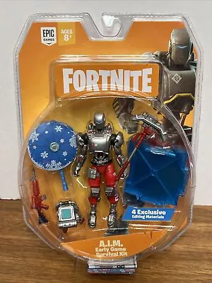 NEW Fortnite A.I.M. Early Game Survival Kit -  4  Action Figure Toy AIM • $7.99