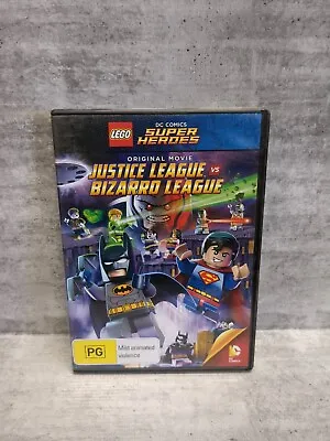 LEGO - Batman Justice League Vs Bizarro League (DVD 2015) Region 4 • $15.08