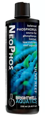 Brightwell Aquatics NeoPhos Phosphate Macroalgae Reef Plants Supplement  250ml • £8.93