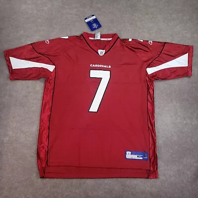 Matt Leinart Arizona Cardinals Jersey Men Size XL Red White #7 MeshFootball • $29.99