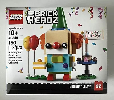 LEGO BRICKHEADZ: Birthday Clown (40348) • $18