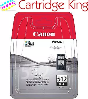 Canon Original PG-512 Ink For PIXMA IP2700 IP2702 Printer • £23.87