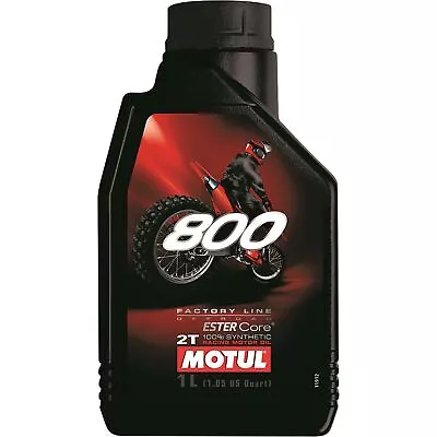 Motul 800 - 2T Pro Racing Premix Liter 104038 • $32.68