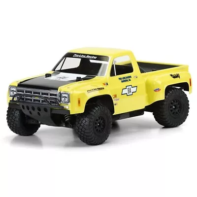$57.99 • Buy Pro-Line 1978 Chevy C-10 Race Truck Clear Body Traxxas Slash 2WD 4x4 SC Trucks