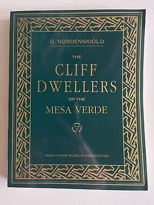 G. Nordenskiöld The Cliff D Wellers Mesa Verde. Colorado Green Table • $29.81