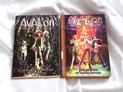 Set 2 Avalon Web Of Magic Books Circles In The Stream Spellsinger Rachel Roberts • $6.98