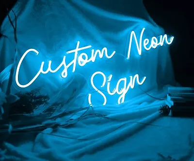 Custom Neon Sign Acrylic Home Decor Personalized Neon Sign LED Logo Night Light • $18.94