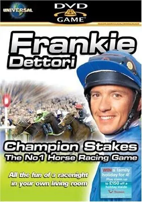 Frankie Dettori: Race Night DVD (2006) Frankie Dettori Cert E Quality Guaranteed • £2.61