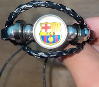 FC Barcelona Club Badge Wristband Set • $10