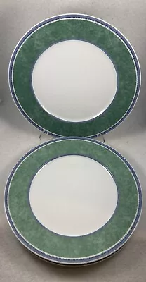 3 Villeroy & Boch Switch 3 Costa Porcelain Dinner Plates 10.6in Discontinued • $56