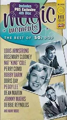Magic Moments: The Best Of '50s Pop - Audio CD By Various - GOOD • $14.99