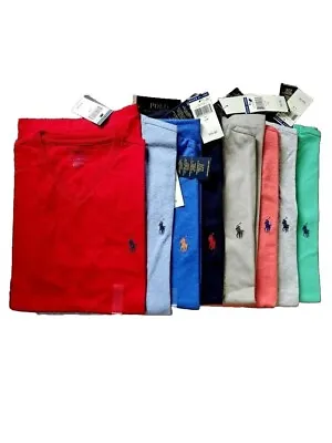 Ralph Lauren Shirt Size Large/Small Pony Logo Cotton Short Sleeve Tee T-Shirt V • $34.99