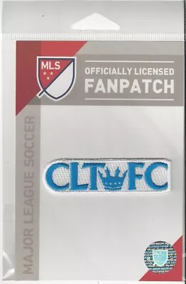 2022 MLS Charlotte CLT FC Soccer Patch 3  X 3/4  Sew Iron Official Futball  • $12.95