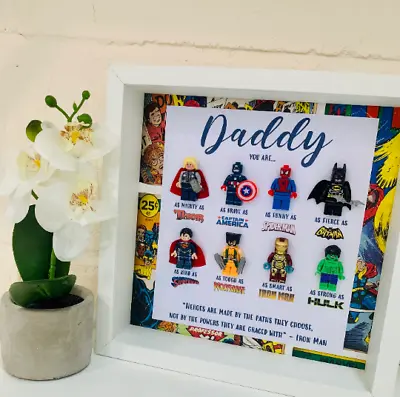 Superhero Gift | Birthday Gifts | Personalised Birthday Gift | Photo Frame • £34.99