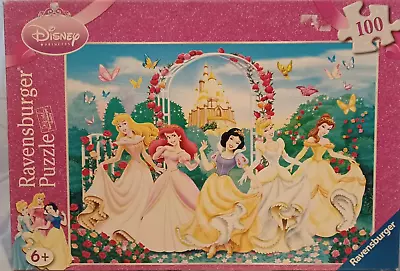 Ravensburger - 100 Piece -Disney Sparkling Princess 2008 - Jigsaw Puzzle • $11