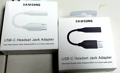 Oem Samsung USB-C Type C Adapter Port To 3.5MM Aux Audio Adapter Cable • $10.05