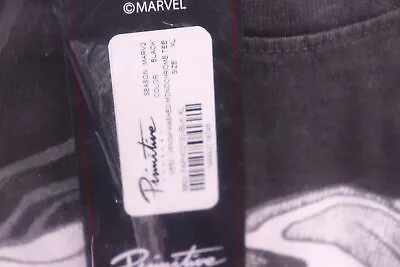 Primitive Apparel X Marvel Venom Washed Monochrome T-Shirt Black XL • $27.97