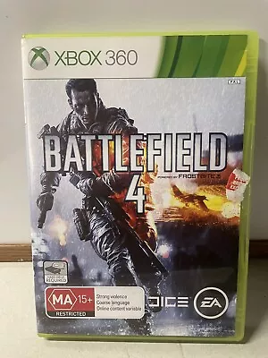 Battlefield 4 ~ Microsoft Xbox 360 Game & Manual ~ PAL ~ FREE Postage!! • $10