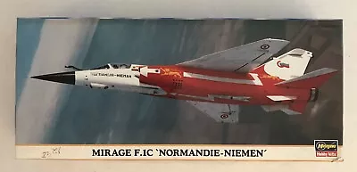 Hasegawa 1/72 MIRAGE F.1C’NORMANDIE-NIEMEN’ Plastic Model Kit 00123 2000 • $29.95