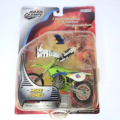 2002 Road Champs Mike Jones MXS Winter X Games Gold Medalist Motorcross Figure • $204.97