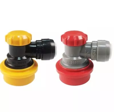 £17 • Buy Kegland Ball Lock Disconnect 5/16 Pushfit Corny Keg Connector Gas Liquid Pair