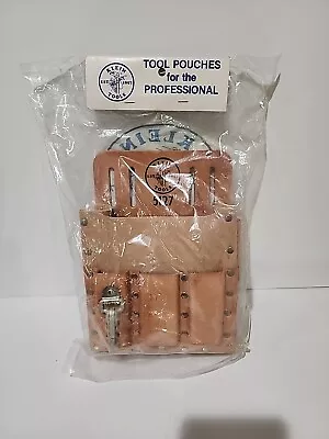 Klein Tools 5127T Leather 6 Pockets Brand New Nos Still In Bag Hot Hard To Find • $48.99