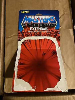  Vintage 1986 Extendar Cardback He-man MOTU Masters Of The Universe • $20