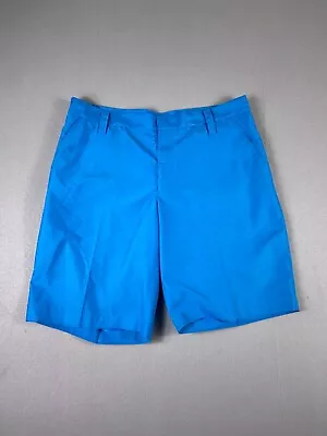 J Lindeberg Shorts Mens 36 Blue Performance Golf Shorts Lightweight Breatable • $32.99