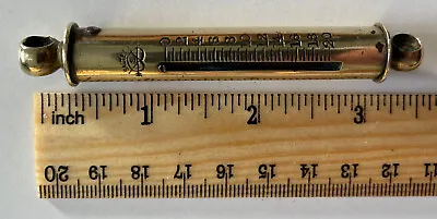 Vintage Brass Salter Spring Balance 0-20lb Pocket Fishing Scales • £15