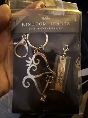 Kingdom Hearts 20th Anniversary Metal Keyblade Keychain • $49.99