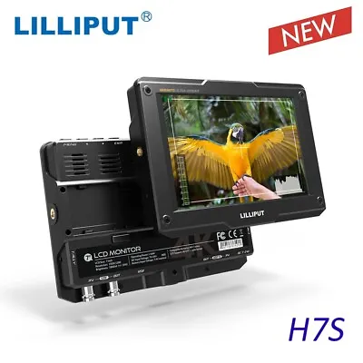 LILLIPUT H7S 7'' 1800 Nits Ultra Brightness SDI 4K HDMI-Compatible Monitor DSLR • £205