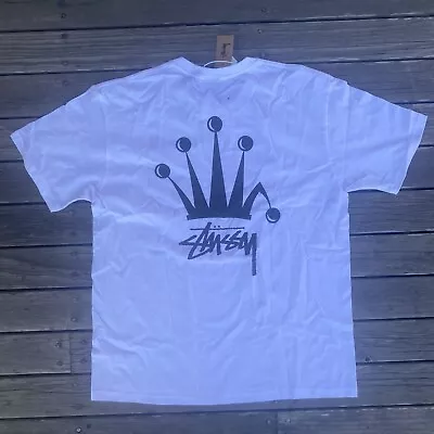 Stussy Regal Crown Tee Mens L  Short Sleeve • $26