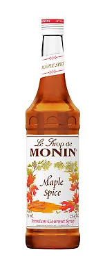 Monin Premium Flavored Syrups - 750ml Glass Bottles For Coffee Soda And More!!! • $19.05