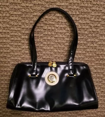 Vintage Gianni Versace Leather Bag - Free Shipping - Ys045 • $349.97