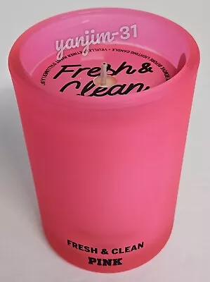 Victoria Secret Pink - Fresh And Clean - Single Wick Candle - 6.3 Oz - New • $21.99