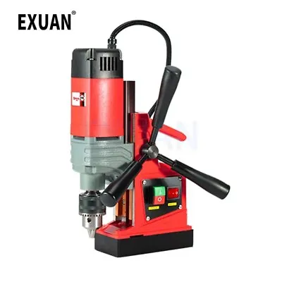 Small Electric Magnetic Drill Floor Drill 220V Powerful Magnetic Drill Portable • $594.25